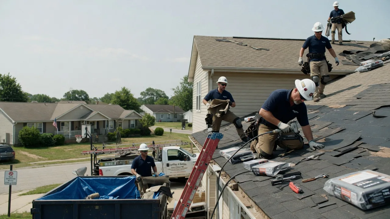 Roof Replacement in Foosland, IL near me